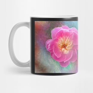 Chinese peony with texture Mug